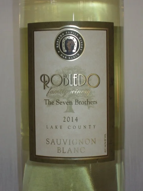 Behind the Cork™ - 2014 Robledo Family Winery The Seven Brothers Sauvignon Blanc
