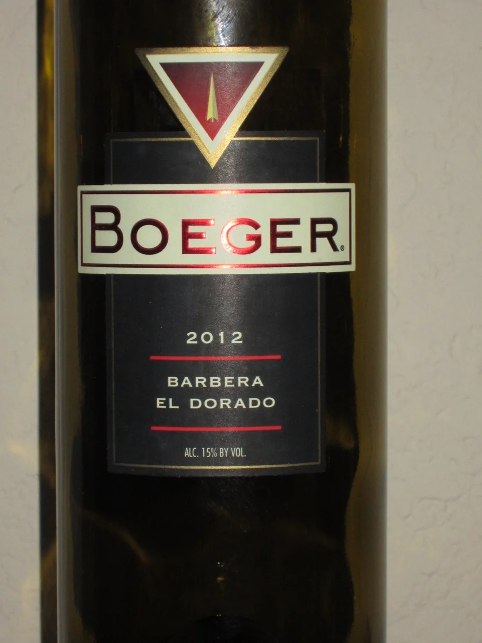 Behind the Cork™ - 2012 Boeger Barbera - El Dorado