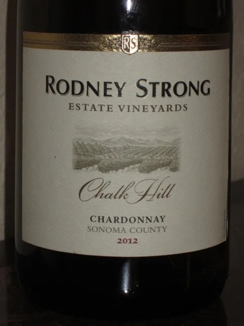 Behind the Cork™ - 2012 Rodney Strong Chalk Hill Sonoma Chardonnay