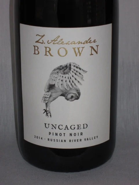 Behind the Cork™ - 2014 Z. Alexander Brown Russian River Valley Uncaged Pinot Noir